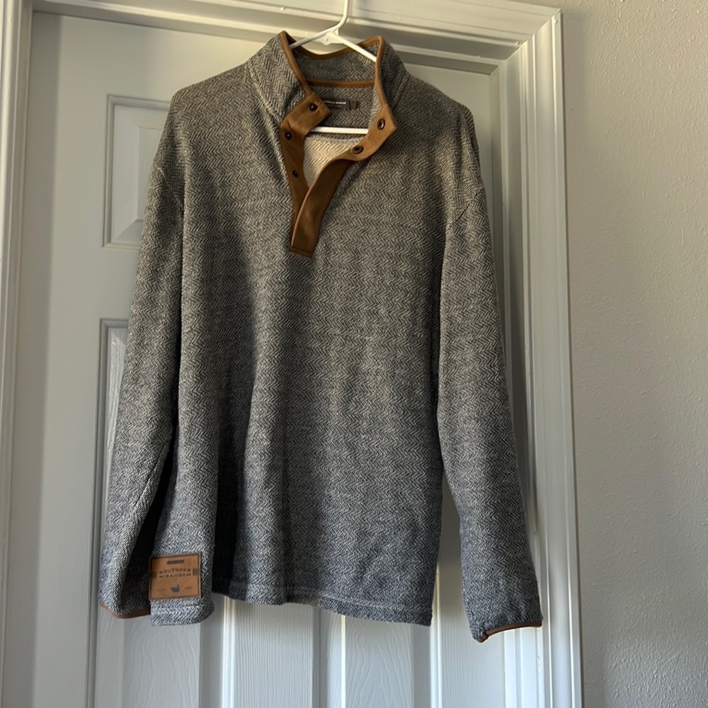 Southern Marsh men’s 1/4 button pullover